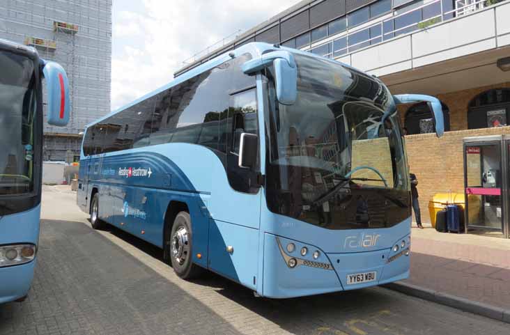 First Berkshire Volvo B9R Plaxton Panther 20811 Railair